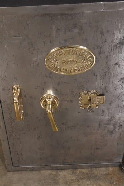 Victorian Polished Iron Safe - Image 4