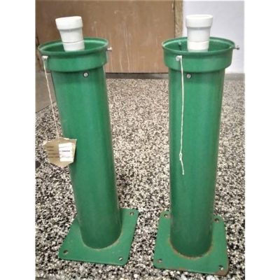 A Pair Vintage Green Garden Light, Unused. - Image 2