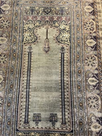 19th Century IRAN Wool Handmade Carpet - Image 6