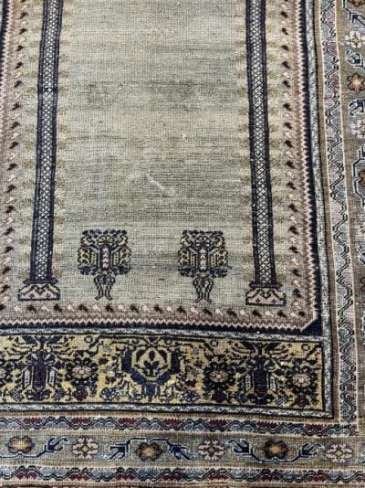 19th Century IRAN Wool Handmade Carpet - Image 2