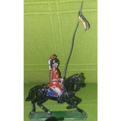 Antique Pewter Cavalry Soldiers, 10 piece. - Image 8