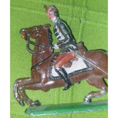 Antique Pewter Cavalry Soldiers, 10 piece. - Image 6