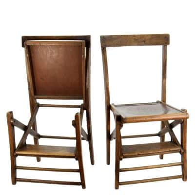 Early 20th Century Kneeling Chair, Caloi Company, 2 piece.