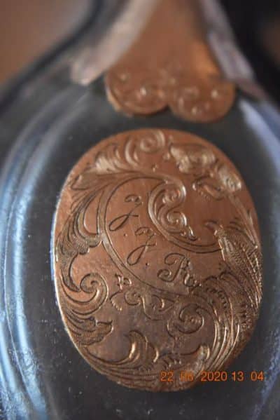 Antique French Perfume Bottle Encrusted With Gold, Jen Jacques Rousseau. - Image 3