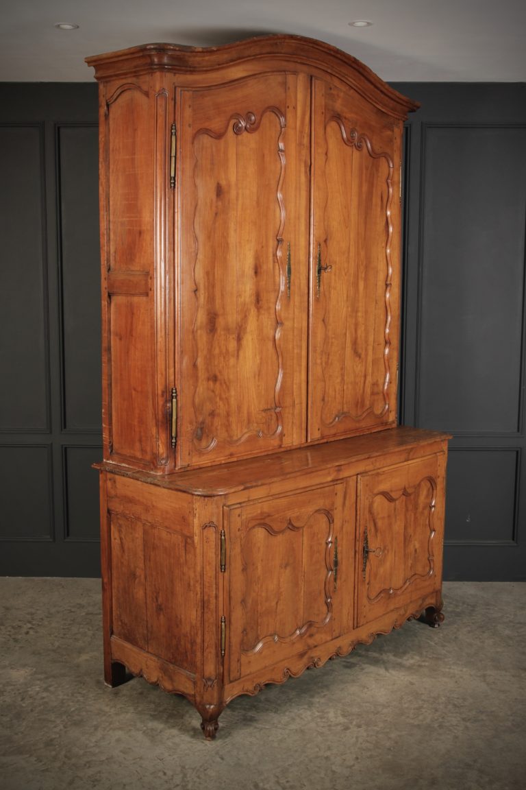 Large 18th Century Cherry Wood Cabinet