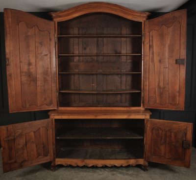 Large 18th Century Cherry Wood Cabinet - Image 3