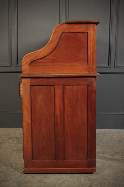 Walnut Roll Top Desk - Image 5