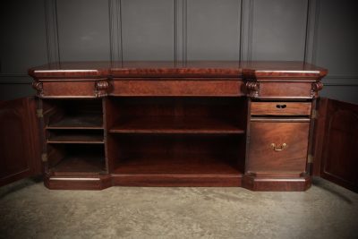 Large Victorian Mahogany Sideboard - Image 11