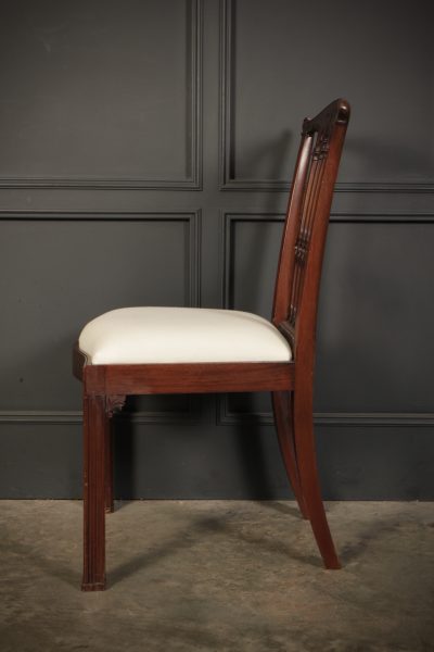 Set Of 8 Mahogany Chippendale Style Dining Chairs - Image 22
