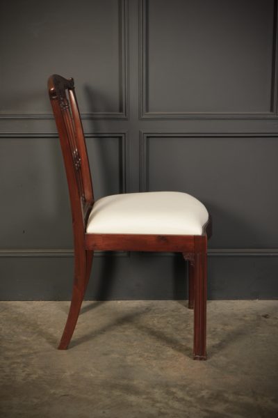 Set Of 8 Mahogany Chippendale Style Dining Chairs - Image 24