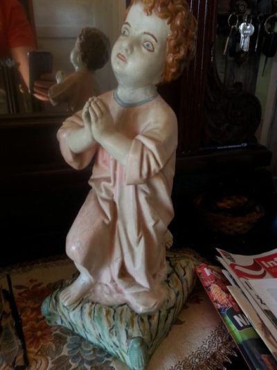 18th Century Majolica Jewish Figure - Image 2