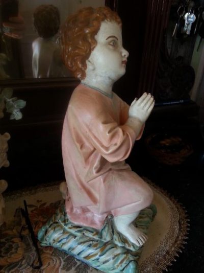 18th Century Majolica Jewish Figure - Image 4