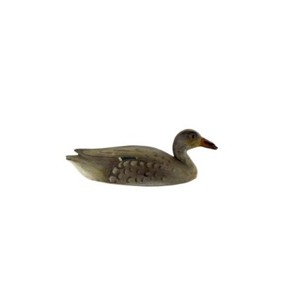 Mid 20th Century Vintage Wooden Duck - Image 3