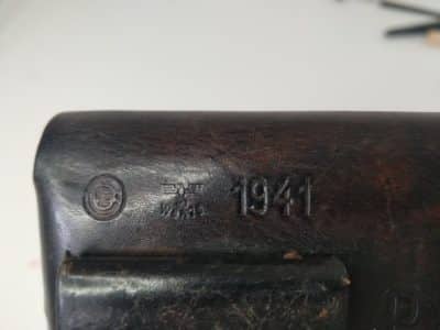 WW2 Nazi CZ27 Pistol Holder - Image 2