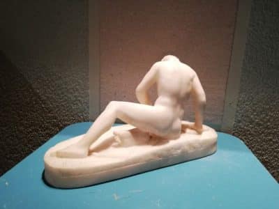 19th Century Marble Warrior Sculpture - Image 5