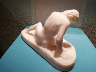 19th Century Marble Warrior Sculpture - Image 4