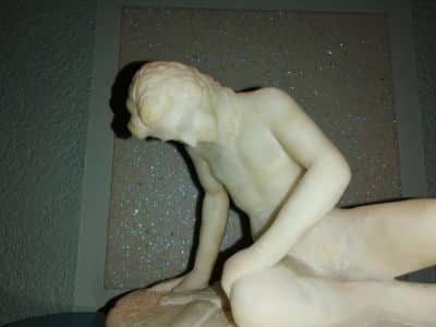 19th Century Marble Warrior Sculpture - Image 6