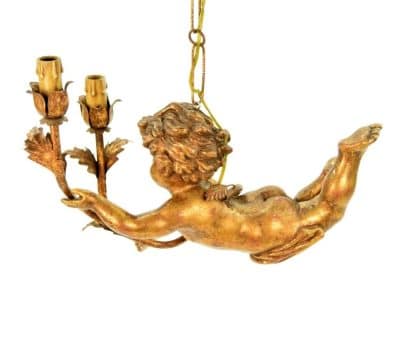 Mid 20th Century Italian Wooden Hanging Light - Image 3