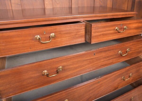 Georgian Mahogany 2 Over 3 Chest Of Drawers SAI2171 - Image 5