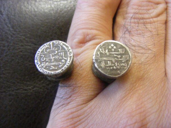 Unique silver Ring of Emir of Cordoba Andalucia over 900 years old