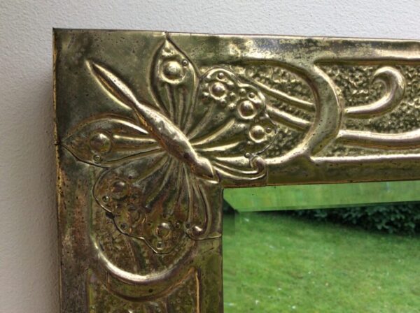 Arts & Crafts Scottish School Butterfly Mirror - Image 2