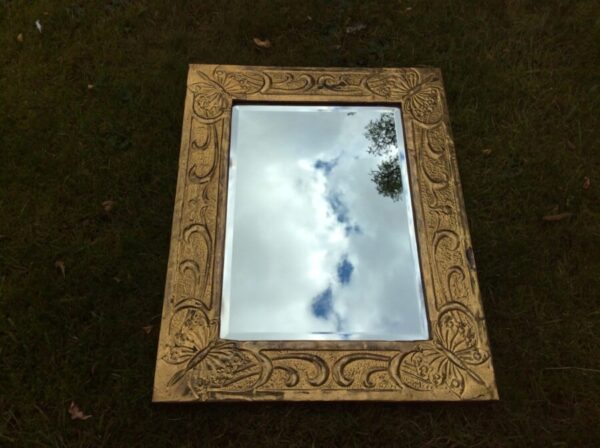 Arts & Crafts Scottish School Butterfly Mirror - Image 6