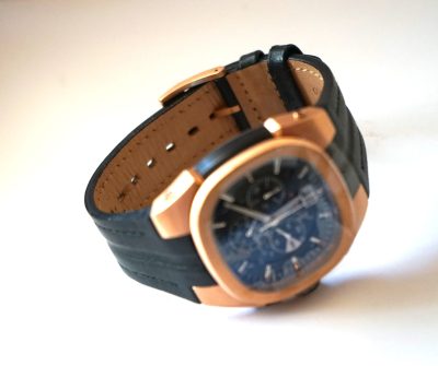 Vintage Breil Milano Chronometer Watch With Leather Strap & Boxed - Image 4