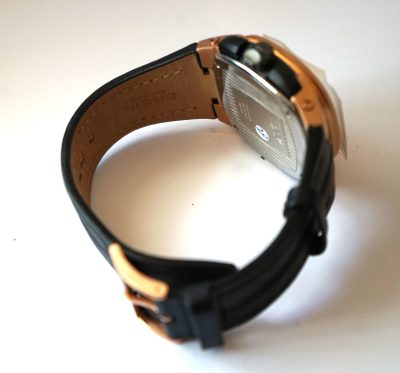 Vintage Breil Milano Chronometer Watch With Leather Strap & Boxed - Image 5
