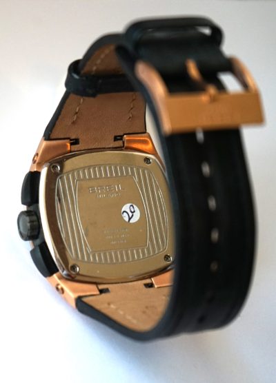 Vintage Breil Milano Chronometer Watch With Leather Strap & Boxed - Image 6