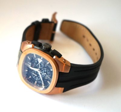Vintage Breil Milano Chronometer Watch With Leather Strap & Boxed - Image 9