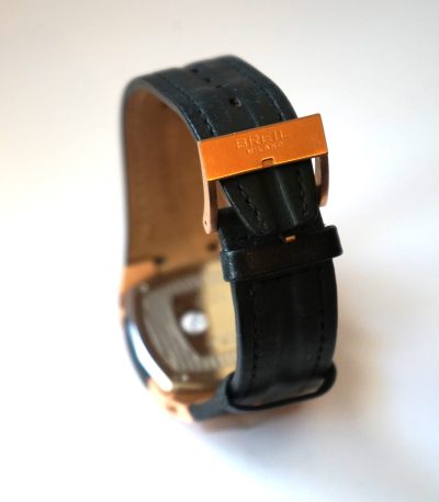 Vintage Breil Milano Chronometer Watch With Leather Strap & Boxed - Image 11