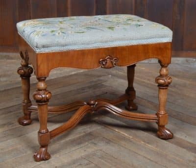 Victorian Walnut Stool SAI3201