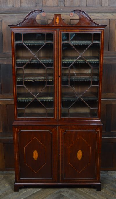 Georgian Mahogany Bookcase SAI3568 - Image 3