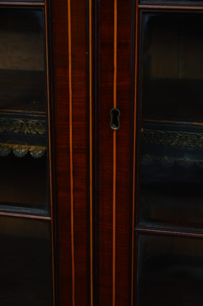 Georgian Mahogany Bookcase SAI3568 - Image 7