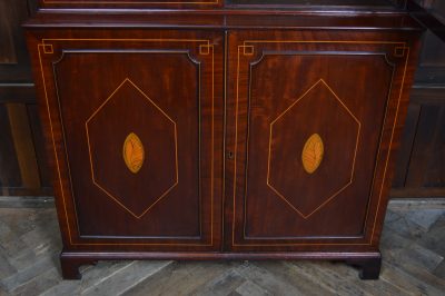 Georgian Mahogany Bookcase SAI3568 - Image 16