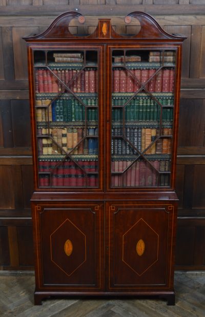 Georgian Mahogany Bookcase SAI3568 - Image 17