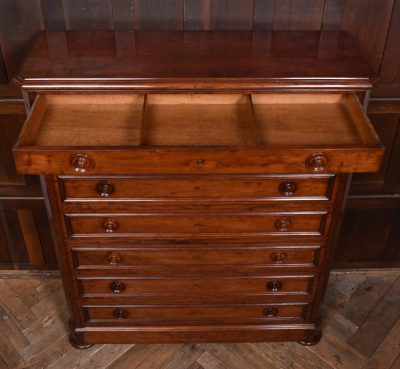 Victorian French Mahogany Chest Of Drawers SAI3586 - Image 9
