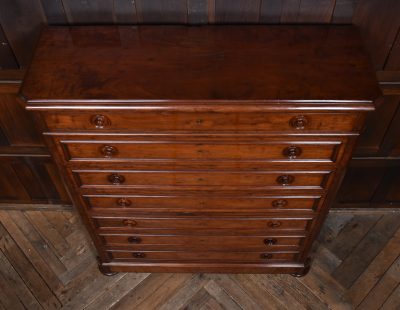 Victorian French Mahogany Chest Of Drawers SAI3586 - Image 10