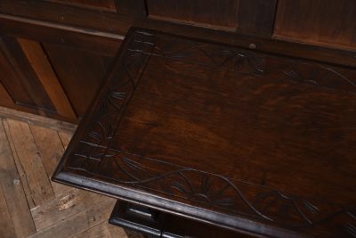 Edwardian Monk's Bench/ Hall Seat/ Settle SAI3570 - Image 11