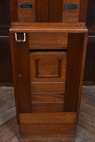 Vintage Mahogany Post Box And Stamp Vending Machine SAI3584 - Image 6