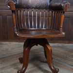 Edwardian Revolving Desk Chair SAI3561 Edwardian Antique Chairs