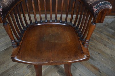 Edwardian Revolving Desk Chair SAI3561 - Image 11