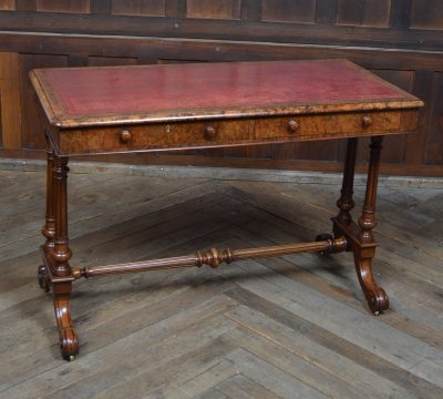 Victorian Walnut Writing Library Table SAI3560 - Image 2