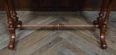 Victorian Walnut Writing Library Table SAI3560 - Image 4