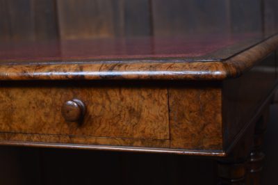 Victorian Walnut Writing Library Table SAI3560 - Image 6