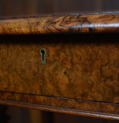 Victorian Walnut Writing Library Table SAI3560 - Image 8