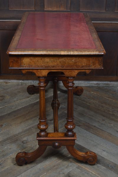 Victorian Walnut Writing Library Table SAI3560 - Image 11
