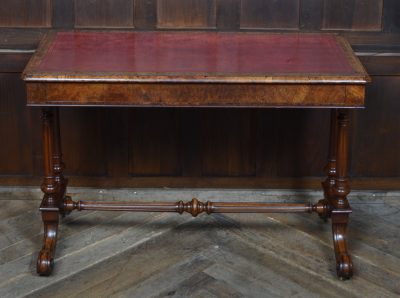 Victorian Walnut Writing Library Table SAI3560 - Image 13