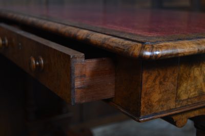 Victorian Walnut Writing Library Table SAI3560 - Image 15