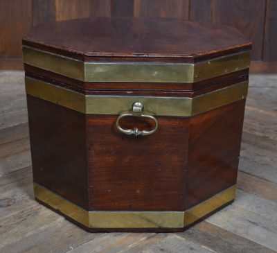 Georgian Mahogany Cellarette / Wine Cooler SAI3559 - Image 6